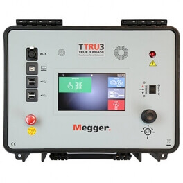 TTRU3 True 3 Phase Transformer Turns Ratiometer
