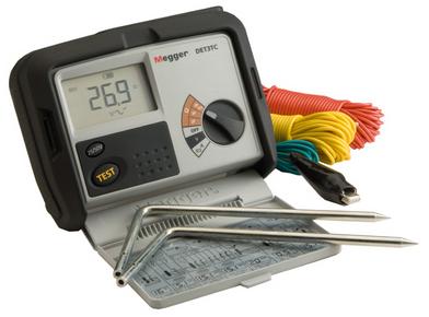 MEGGER DET3 Series  | Earth and Ground Resistance Tester