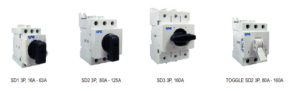 Modular Switch Disconnectors SD1-SD3