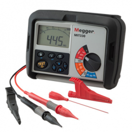 MEGGER MIT300 Series  | INSULATION AND CONTINUITY TESTERS