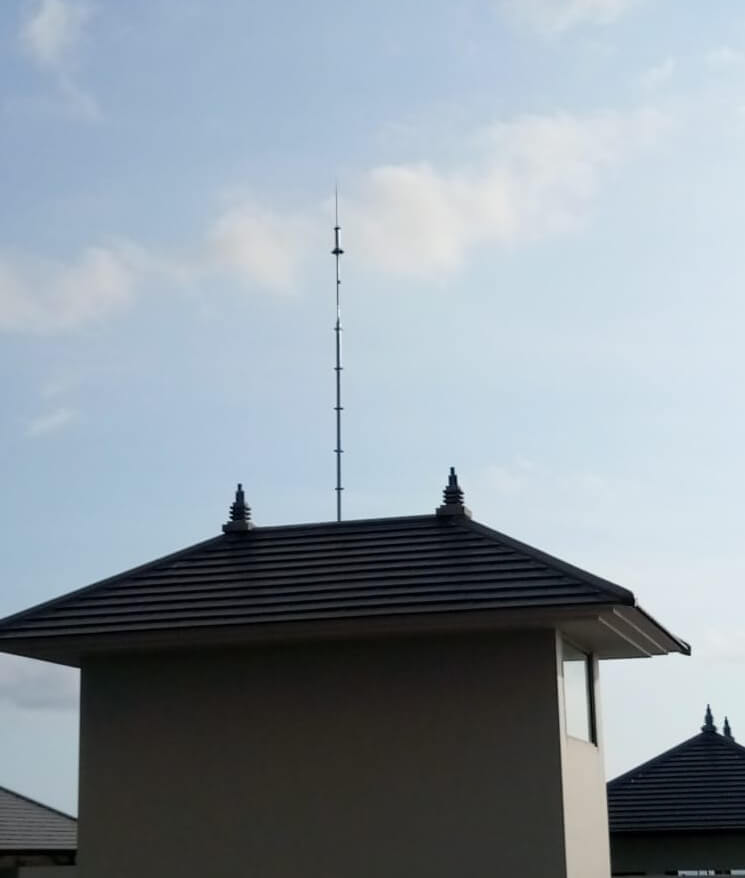 Lightning Protection at Intercontinental Resort Cangu Bali