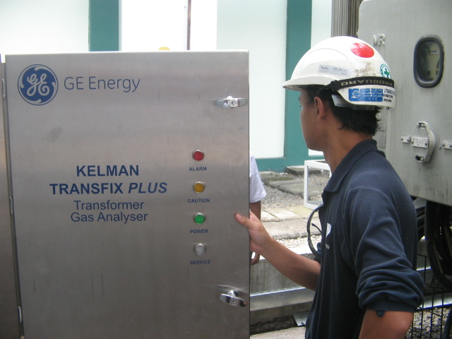 Transformer On line Monitoring System at GIS Kembangan